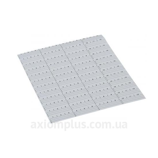 Маркування Hager Univers UZ006 білого кольору