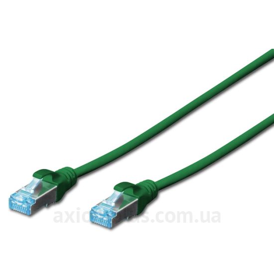 Digitus (DK-1531-010/G) - RJ-45 SFTP cat.5e PVC 1м зеленый патч корд - фото