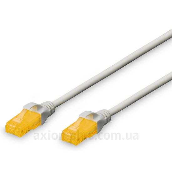 Digitus (DK-1613-A-020) - RJ-45 UTP cat.6a LSZH 2м серый патч корд - фото