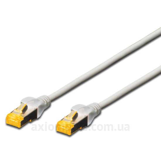 Digitus (DK-1644-A-100) - RJ-45 SFTP cat.6a LSZH 10м серый патч корд - фото