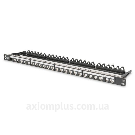 Патч панель 24 порта портов 0.5U Digitus