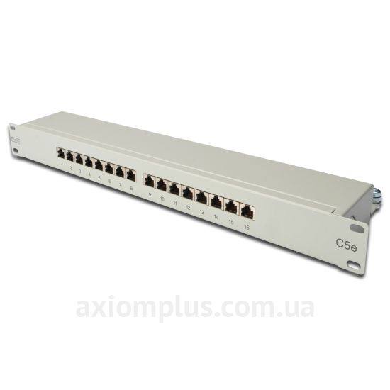 Патч панель cat.5e SFTP 16 портов портов 1U Digitus