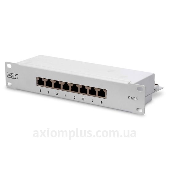 Патч панель cat.6 SFTP 8 портов портов 1U Digitus