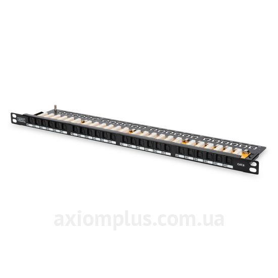 Патч панель cat.6 UTP 24 порта портов 0.5U Digitus