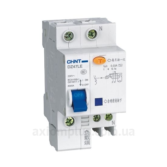 Chint DZ47LE-63 1P+N 40A-30mA фото