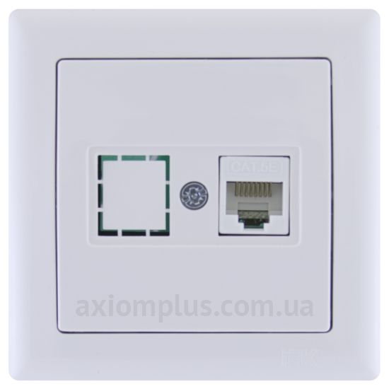 Фото IEK з серії Bolero РК01-00-0-ББ білого кольору