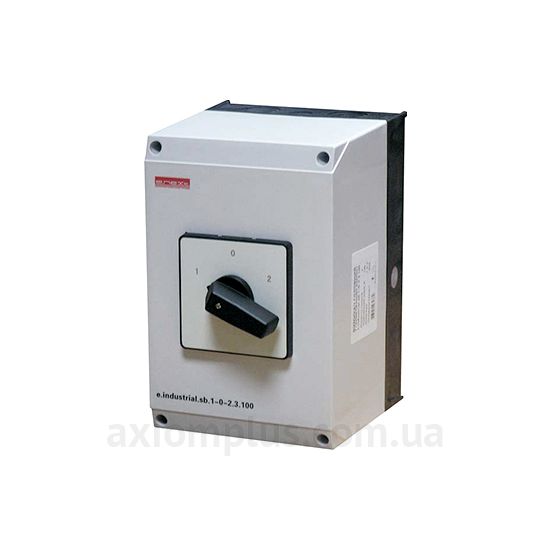 Корпусный кулачковый 4P переключатель нагрузки 1-0-2 на 40А E.Next i0360013