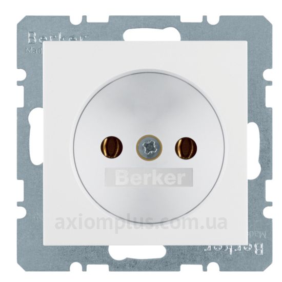 Фото Berker серии K.1 6167157009 цвета полярной белизны