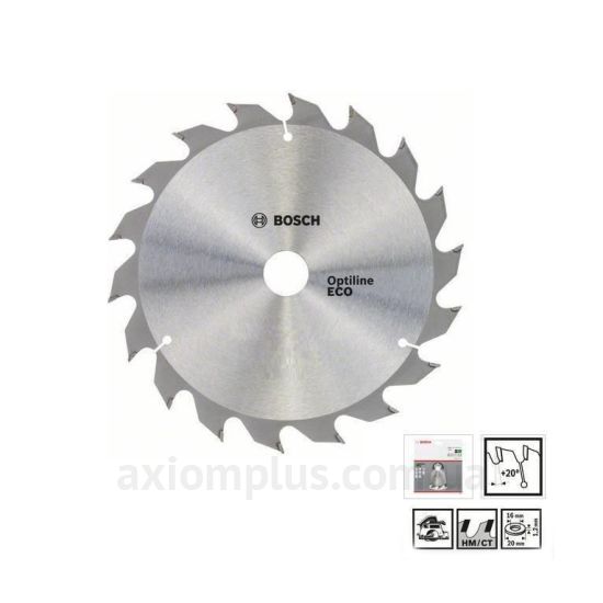 Зображення диска для пилки Bosch ECO WO 2608644375 190мм×20мм 24Т