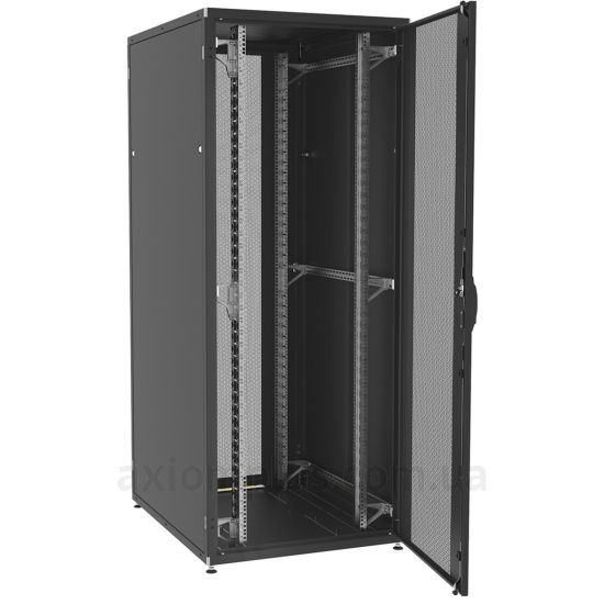 Чорний серверний шкаф Zpas 42U зображення IT-426010-44AA-4-161-FP