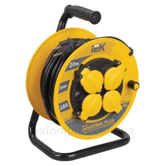 Катушка УК20 Industrial plus IEK 20м WKP15-16-04-20-44 фото