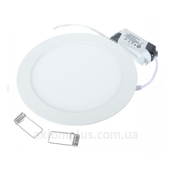 Круглий світильник білого кольору LedEX 100878 зображення