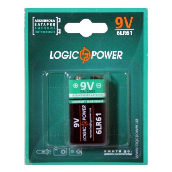 Фото LogicPower Alkaline 6LR61