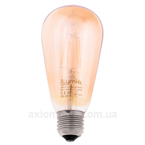 Фото лампочки Ilumia 085 LF-6-ST64-E27-WW артикул LP6598