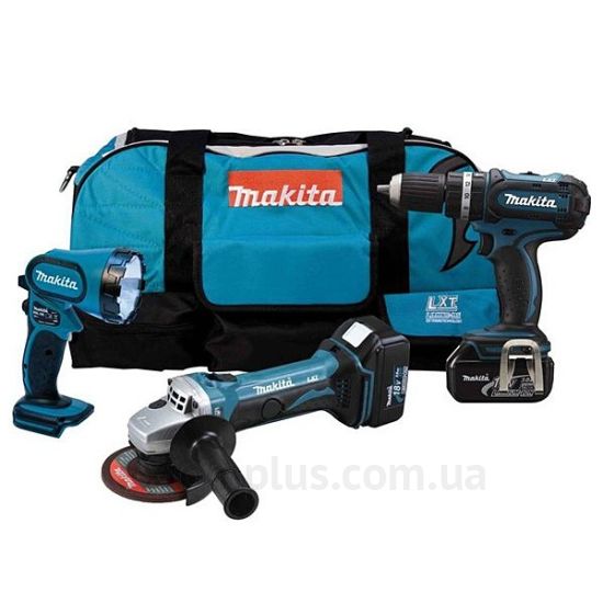 Фото набора электроинструментов Makita DK1882 синего цвета