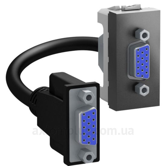 Фото Schneider Electric з серії Unica MGU3.432.12 графітового кольору