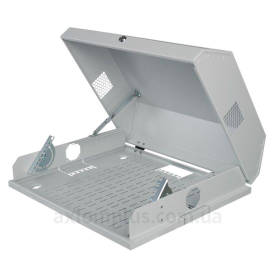 Сірий серверний шкаф Mirsan SLIM 8U зображення MR.SLM.02