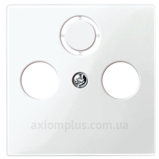 Изображение Schneider Electric серии Merten System M-Elegance, Merten System M-Plan, Merten System M-Pure, Merten System M-Pure Decor MTN296725 белого цвета