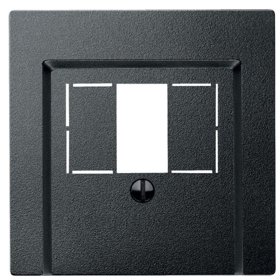 Зображення Schneider Electric з серії Merten System M-Elegance MTN297914 антрацитового кольору