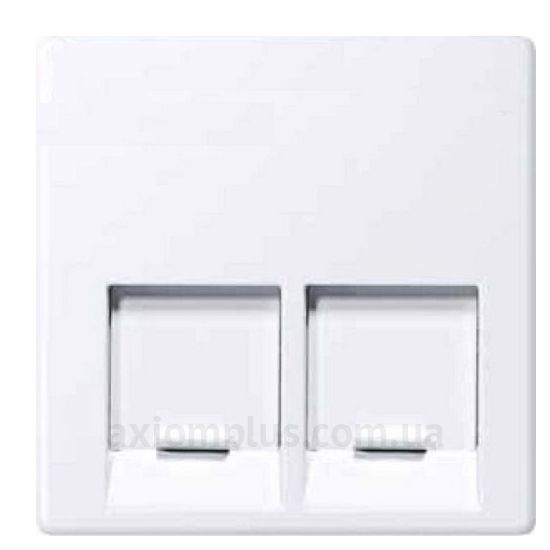 Фото Schneider Electric из серии Merten System M-Elegance, Merten System M-Plan, Merten System M-Pure, Merten System M-Pure Decor MTN4562-0319 полярно белого цвета