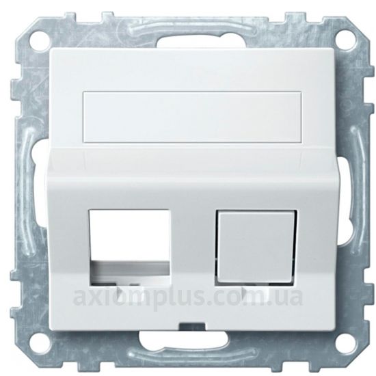 Изображение Schneider Electric серии Merten System M-Elegance, Merten System M-Plan, Merten System M-Pure, Merten System M-Pure Decor MTN4568-0319 полярно белого цвета