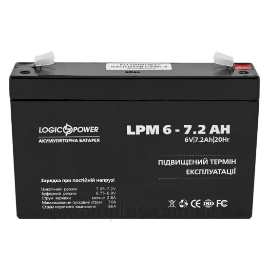 LogicPower LP6 (7.2А/ч) фото