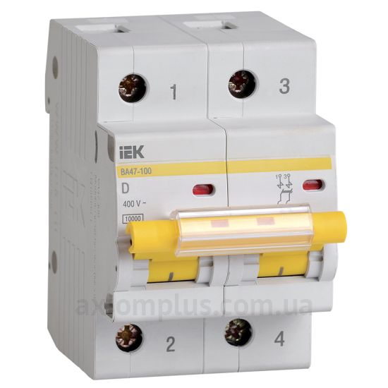 Фото IEK ВА47-100 2Р 25А (MVA40-2-025-D)