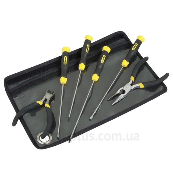 Зображення набору інструментів Stanley 1-65-010 чорного кольору