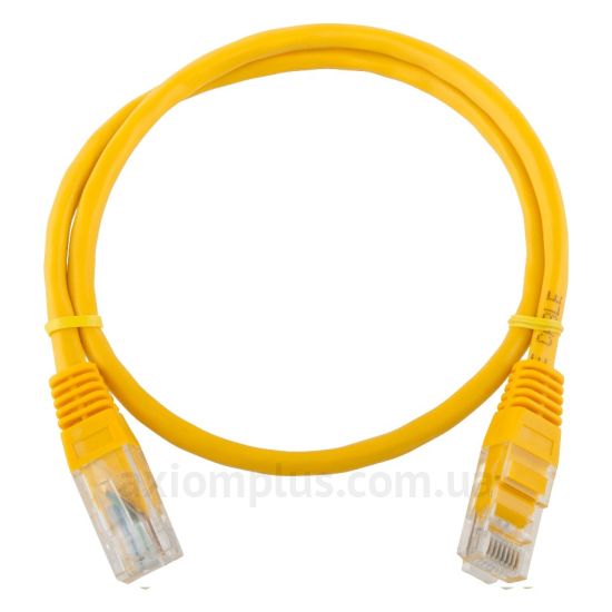 LogicPower (LP3045) - RJ-45 UTP cat.5e PVC 0,5м желтый патч корд - фото