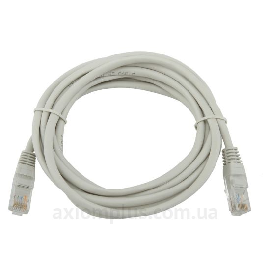 LogicPower (LP1704) - RJ-45 UTP cat.5e PVC 3м серый патч корд - фото