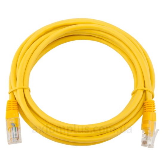 LogicPower (LP3049) - RJ-45 UTP cat.5e PVC 3м желтый патч корд - фото