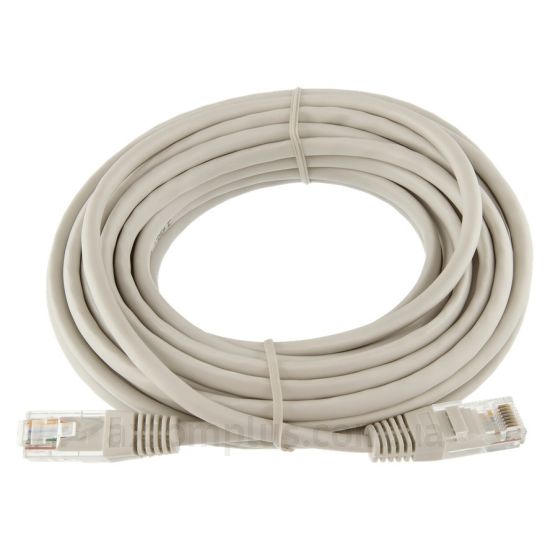 LogicPower (LP1706) - RJ-45 UTP cat.5e PVC 7м серый патч корд - фото
