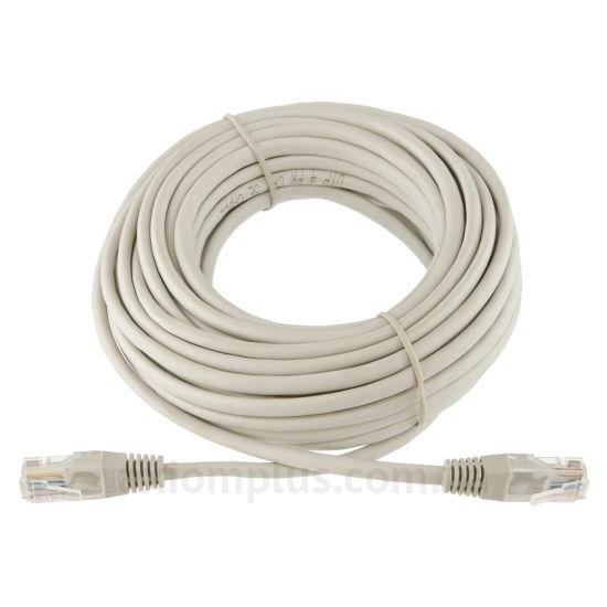 LogicPower (LP1707) - RJ-45 UTP cat.5e PVC 10м серый патч корд - фото