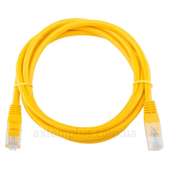 LogicPower (LP3047) - RJ-45 UTP cat.5e PVC 1,5м жовтий патч корд - фото