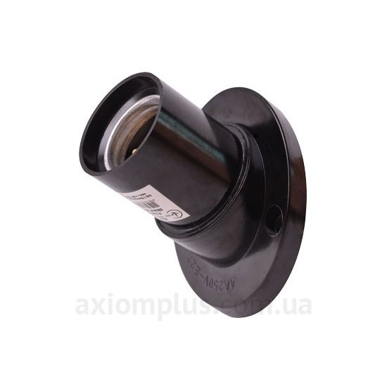 Фото E.Next e.lamp socket wall skew side.bk.black