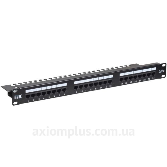 Патч панель cat.5e UTP 24 порта портов 1U ITK