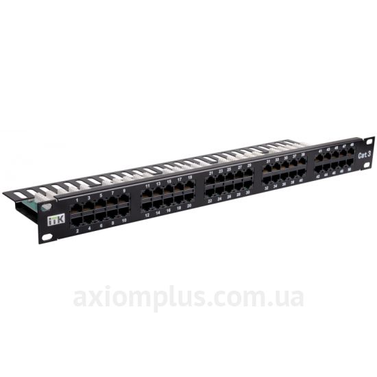 Патч панель cat.3 UTP 50 портов портов 1U ITK