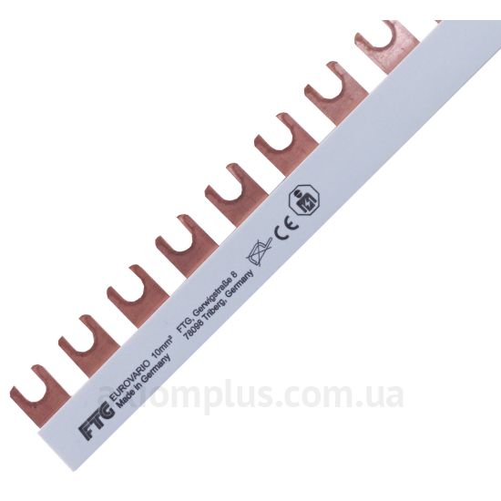Фото шина FTG KVK ES 10910 FORK 1P (9 контактів) (білий колір)
