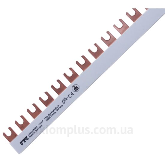 Шина FTG KVK ES 11210 FORK 1P (12 контактов) (белый цвет) фото