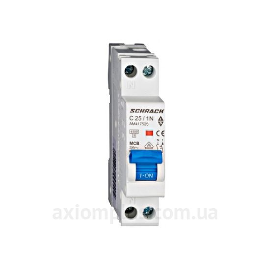 Зображення Schrack Technik 4.5кА 1P+N 25А х-ка C (AM417525--)