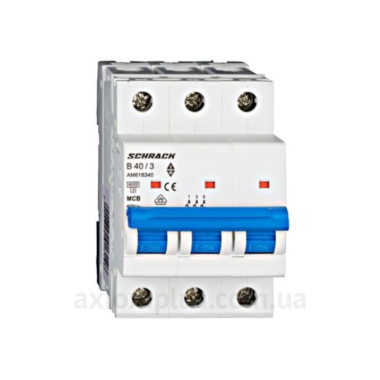 Изображение Schrack Technik 6кА 3P 40А х-ка B (AM618340--)