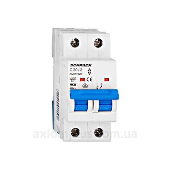 Изображение Schrack Technik 6кА 2P 20А х-ка C (AM617220--)