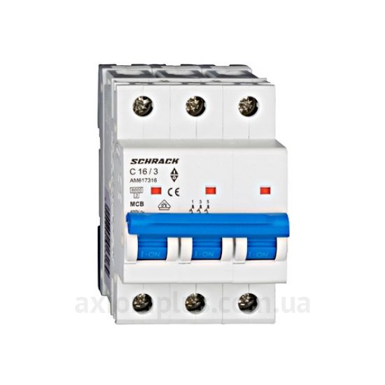 Изображение Schrack Technik 6кА 3P 16А х-ка C (AM617316--)
