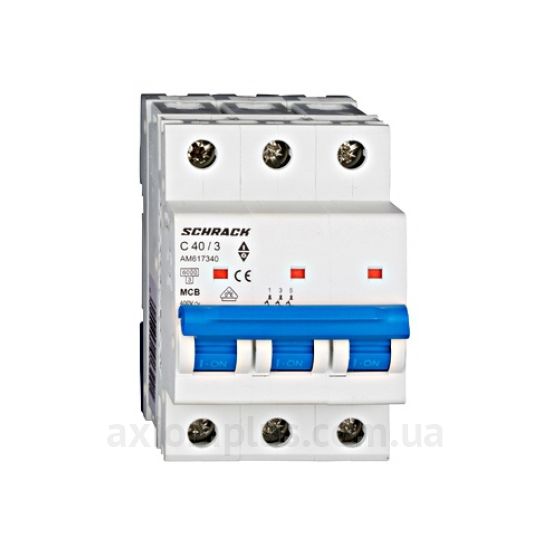 Зображення Schrack Technik 6кА 3P 40А х-ка C (AM617340--)