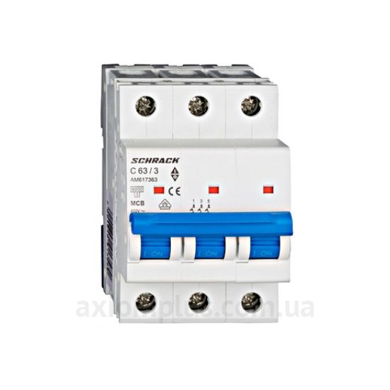 Фото Schrack Technik 6кА 3P 63А х-ка C (AM617363--)