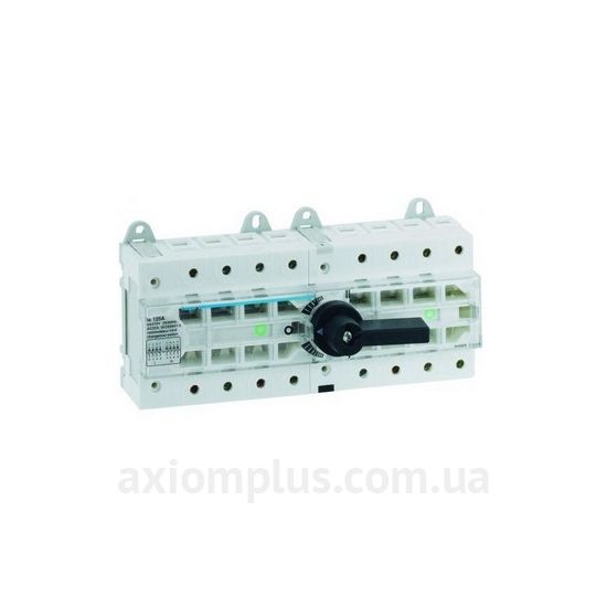 Модульный разрывной 4P переключатель нагрузки 1-0-2 на 125А Hager HI406R
