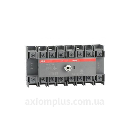 Модульный разрывной 8P выключатель нагрузки 0-1 на 100А ABB 1SCA105022R1001