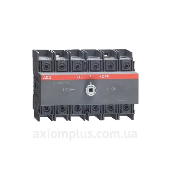 Модульный разрывной 3P переключатель нагрузки 1-0-2 на 63А ABB 1SCA105338R1001