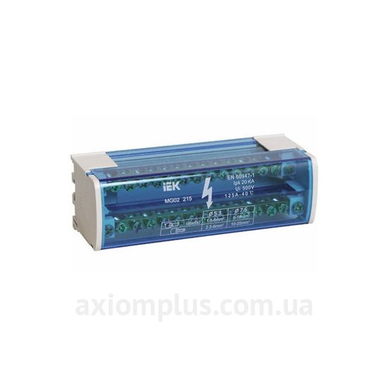 Шина (N) IEK YND10-2-15-125 125А (30 контактов) (серый цвет) фото