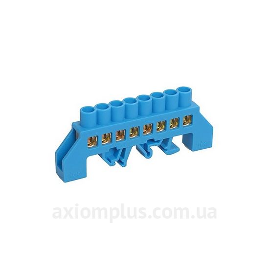 Шина (N) IEK ШНИ-8х12- 8-КС-C YNN10-812-8DP-K07 125А (8 контактов) (синий цвет) фото